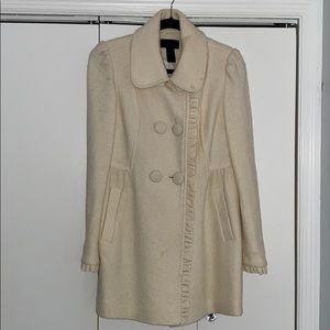 VS Victoria’s Secret Ruffled Pea Coat